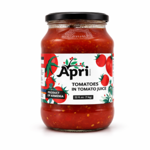 Apri Peeled Tomatoes in Tomato Juice – 2.2 LB (1 kg)